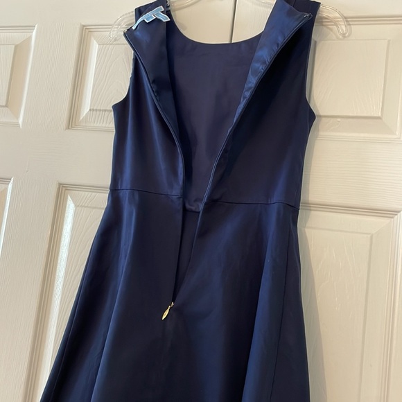 Draper James Blue Fit and Flare Dress. Size 2. Classy elegant dress - Picture 6 of 8
